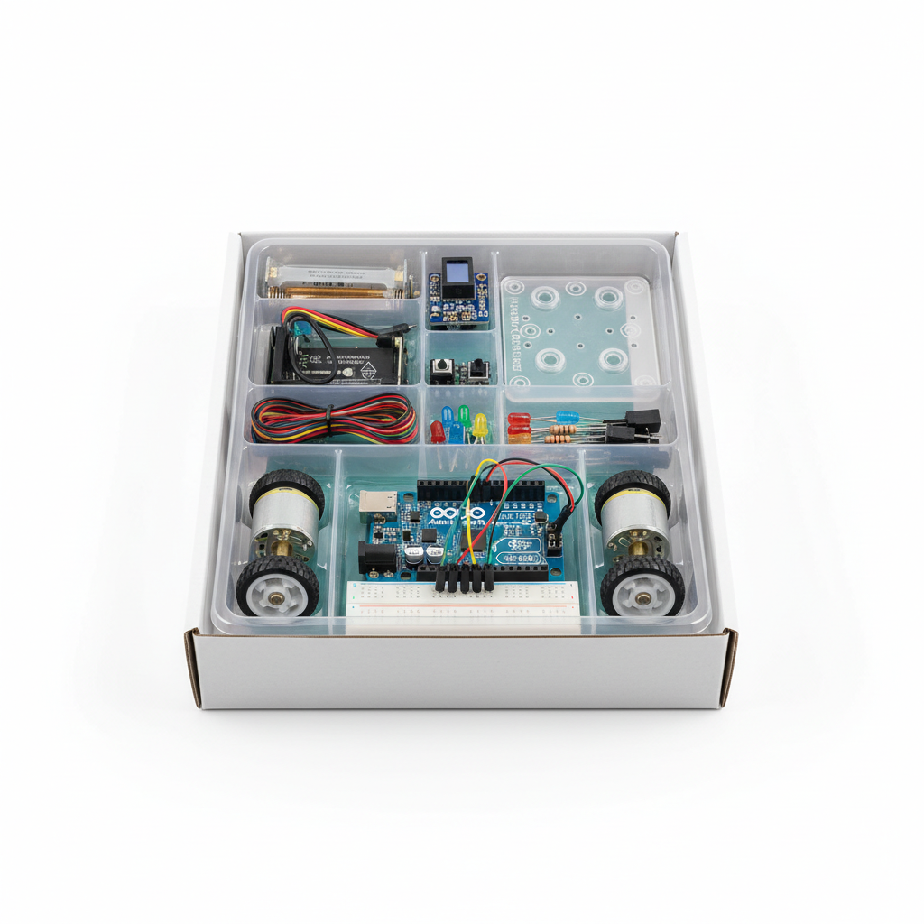 Arduino Project Bundle Basic Robotics